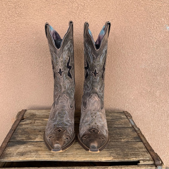 Laredo Women’s Lucretia Studded Western Boot - Picture 3 of 10